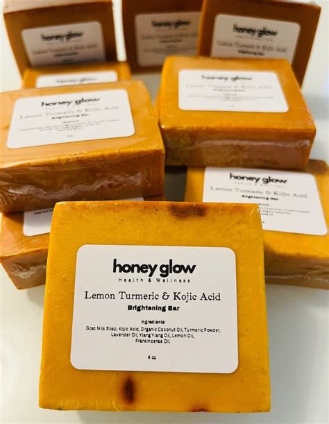 Kojic Turmeric Soap Bar Kojic Soap Turmeric Face And Body Soap Kojic Face And Body Soap 5 Oz