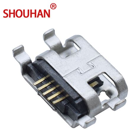 Micro Mini Usb Cargador Conector Jack Hembra Puerto De Carga De 5 Pin