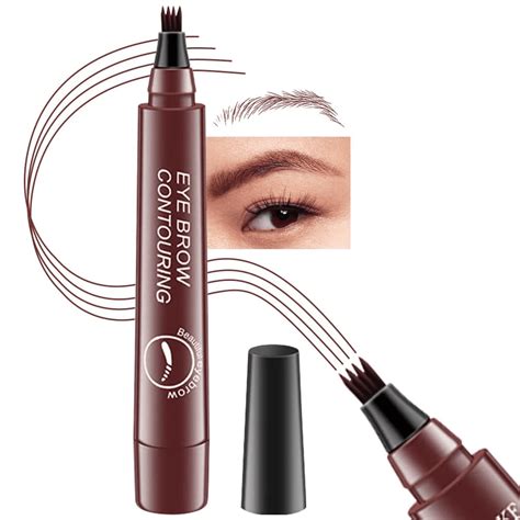 Magic Eyebrow Pencil 2024 Upgrade Waterproof Microblading Eyebrow Pencil Contouring Pen 4