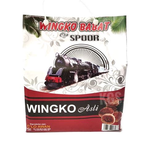 Jual Wingko Babat Cap Spoor Isi Pcs Wingko Babat Kelapa Asli Kue