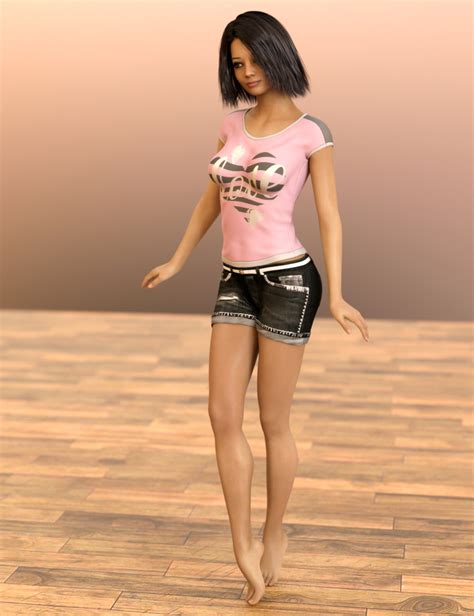 D E M E Girl Poses Vol For Genesis Female Daz D