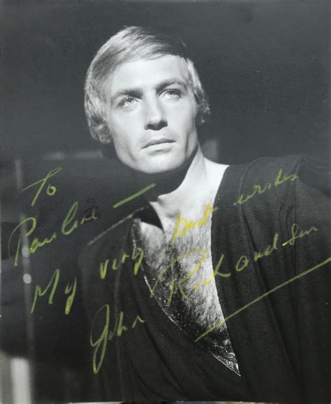 John Richardson Movies And Autographed Portraits Through The Decades