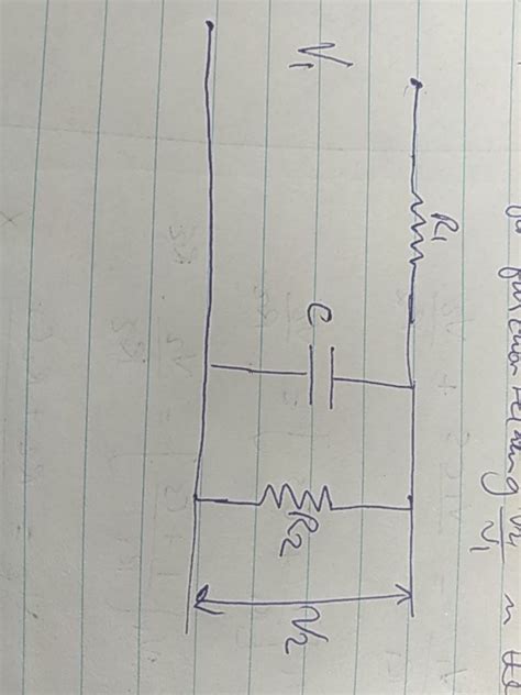 Solved Find The Transfer Function Relating V V It Chegg