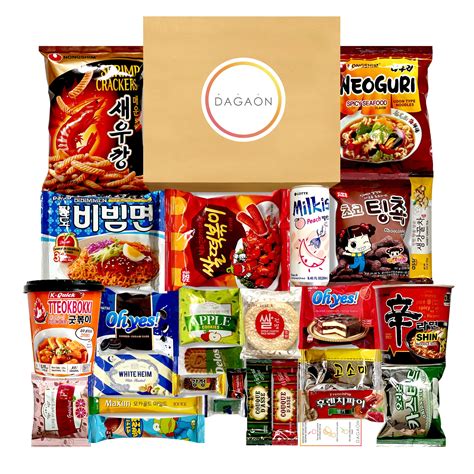 Buy Dagaon Angry But Sweet Korean Snack Box Count Spicy Korean