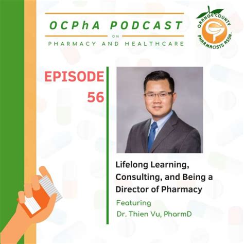 56 Lifelong Learning Consulting And Being A Director Of Pharmacy