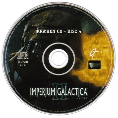 Imperium Galactica Ii Alliances Cover Or Packaging Material Mobygames