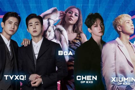 Boa Tvxq Exo S Chen And Xiumin To Grace Manila And Cebu At The Be