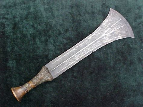 Africancongo Ceremonialfighting Blade 1992 Edged Weapons Tortuga