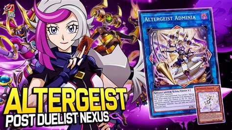 Deck Altergeist Post Duelist Nexus Replays Decklist Edopro