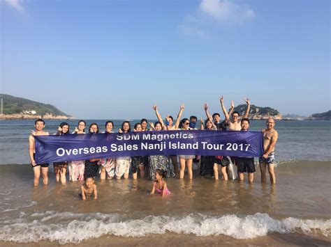 Overseas Sales Nanji Island Tour 2017 - SDM Magnetics Co., Ltd.