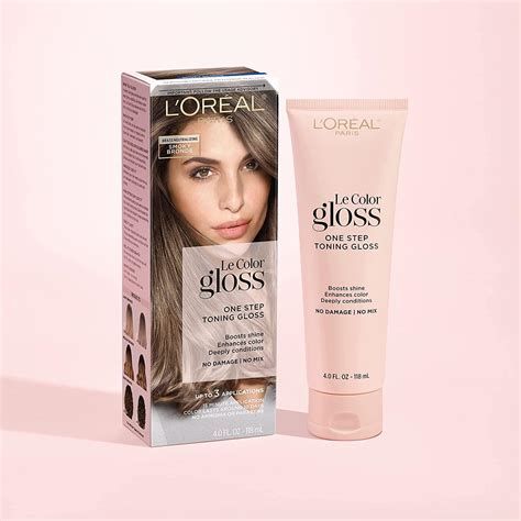 L Oreal Paris Le Color Gloss One Step In Shower Toning Hair Gloss