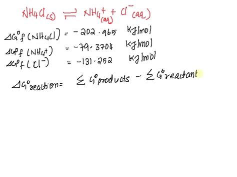 SOLVED Iculate The Standard Gibbs Free Energy Change For The