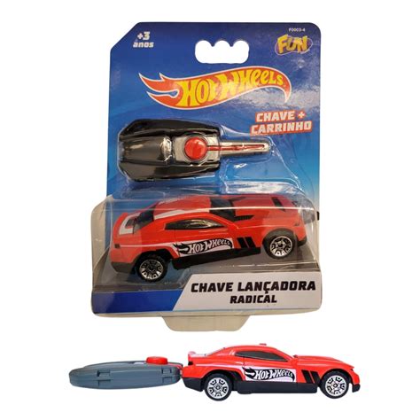 Carrinho Hot Wheels Chave Lan Adora Radical Vermelho Fun Ifcat Toystore