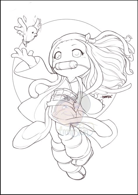 Chibi Colouring Nezuko