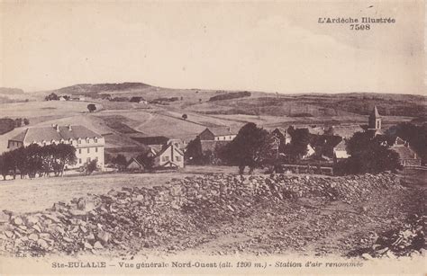 Photos Et Carte Postales Anciennes De Sainte Eulalie Mairie De Sainte