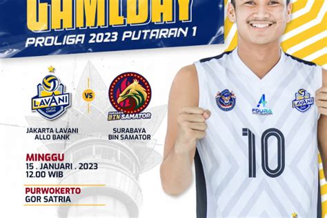 Link Live Streaming Surabaya Bin Samator Vs Jakarta Lavani Allo Bank