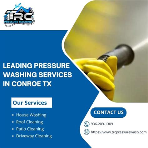 Get The Best Pressure Washing In Woodlands Tx Trc Pressure Washing Medium