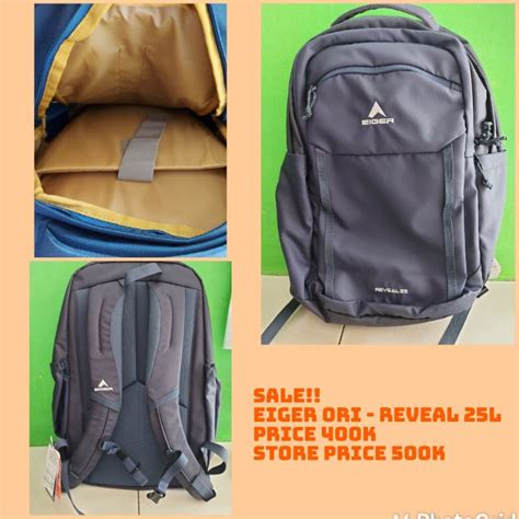 Jual Eiger Ori Reveal L New Kondisi Bagus Shopee Indonesia