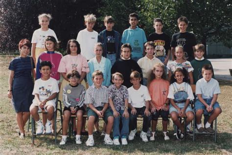 Photo de classe 6e de 1991 Collège Laurent Mourguet Copains d avant