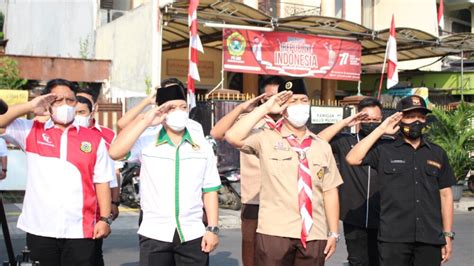 Warga Pc Ldii Gambir Peringati Hari Kemerdekaan Dengan Upacara Bendera