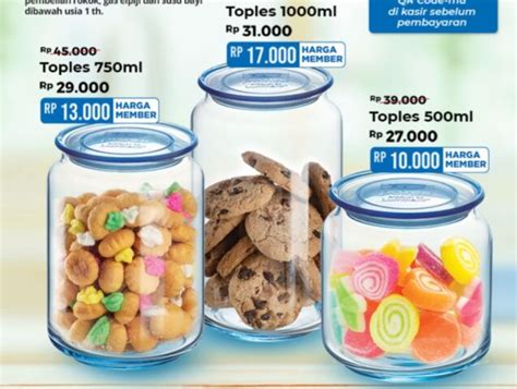 Dapatkan Toples Cantik Harga Belasan Ribu Buat Kue Lebaran Di Ramadan