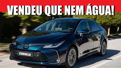 Toyota Corolla vende que nem água mantém a supremacia no Brasil e