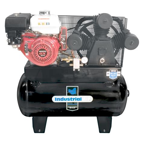 Industrial Air 30 Gallon Gas Horizontal Air Compressor At