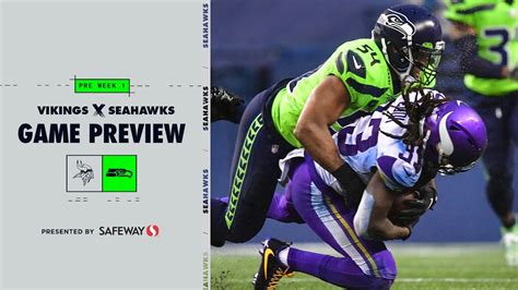 Seahawks Vs Vikings Game Preview Youtube