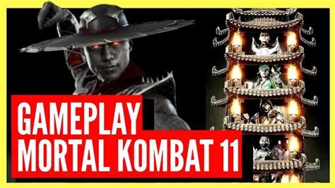 Mortal Kombat 11 GAMEPLAY KUNG LAO Primer Uso TORRE DE NOVATO 1