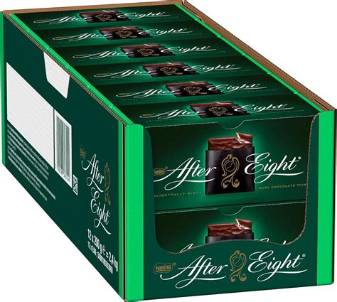 Nestl After Eight Hauchd Nne Schokoladen T Felchen Aus Dunkler