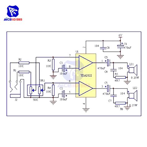 DIY 14 Watt Hi Fi Audio Amplifier Using TDA2030A 41 OFF