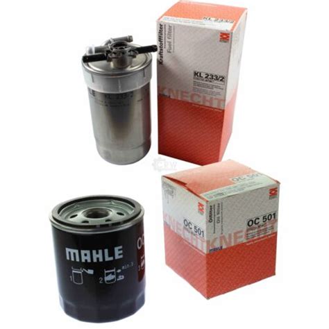 Mahle Knecht Kit Set Filtres Carburant Kl Filtre Huile Oc