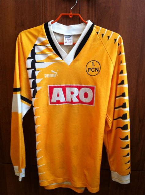 Nurnberg Away Football Shirt Sponsored By Aro