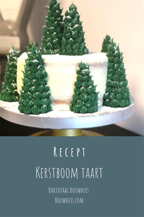 Zelf Een Kersttaart Maken Naked Christmas Tree Cake Kersttaarten