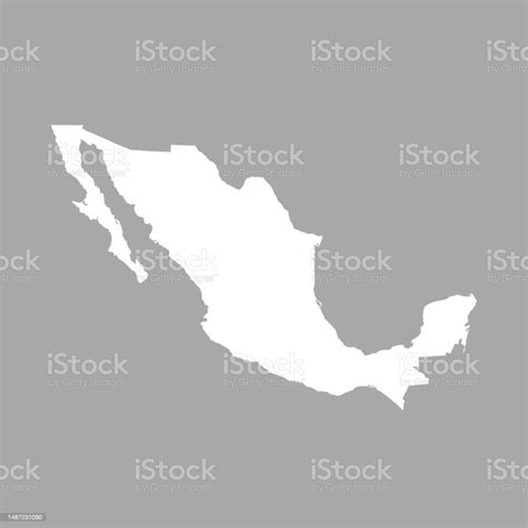 Mexico Map Stock Illustration Download Image Now Abstract Art