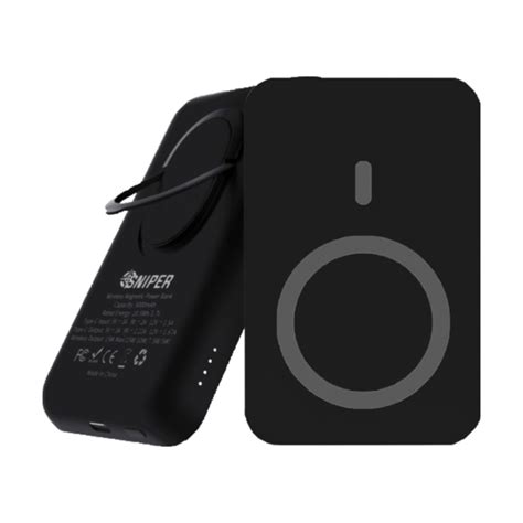 Power Bank Wireless Magnetic Untuk Iphone Android Sniper Indonesia