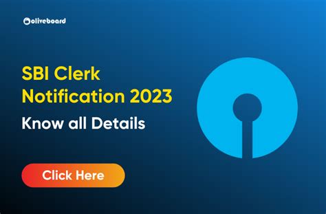 SBI Clerk Notification 2023 2024 Exam Date Out For Prelims