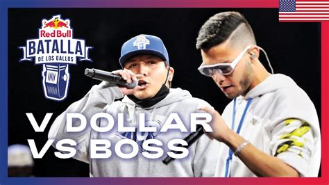 V DOLLAR Vs BOSS Octavos Red Bull Estados Unidos 2020 YouTube