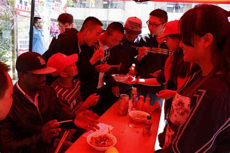 Sino Foreign Food And Culture Festival At Yulin University Isac Teach