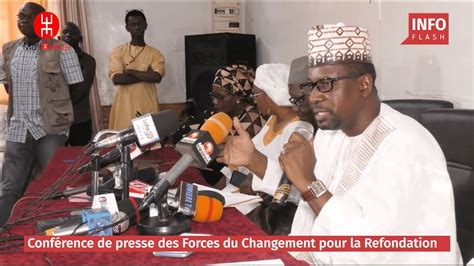 CONF PRESSE DES FORCES DU CHANGEMENT POUR LA REFONDATION DU MALI YouTube