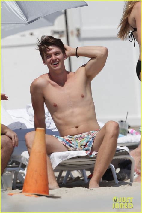 Patrick Schwarzenegger Shirtless Spring Break In Miami Photo 2836351