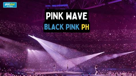 PINK WAVE Filo Blinks On Day 2 Concert Of Blackpink In Philippine