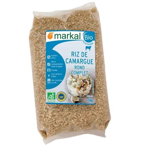 Riz de camargue IGP rond complet 1 kg Food Le bio Pâtes Céréales