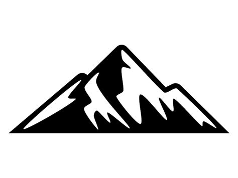 Berg Svg Berge Silhouette Berg Clipart Berge Geschnitten Etsy Schweiz