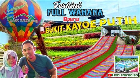 Rainbow Slide Viral Penuh Keceriaan Wahana Terbaru Di Wisata Bukit