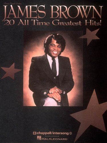 James Brown 20 All Time Greatest Hits Brown James 9780793539116