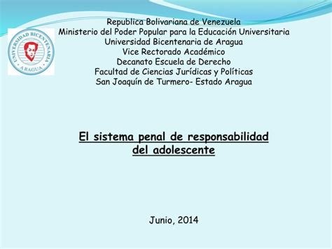 Laminas Responsabilidad Penal Del Adolescente Ppt