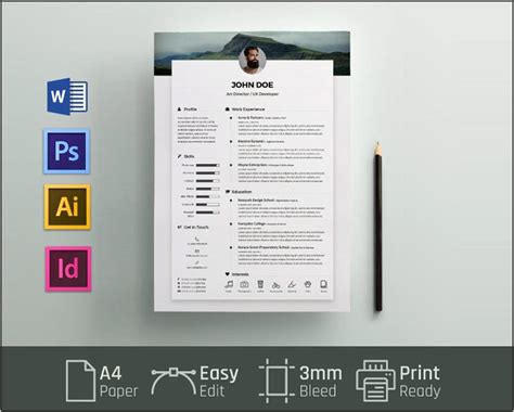 Great Resume Templates For Microsoft Word Resume Example Gallery