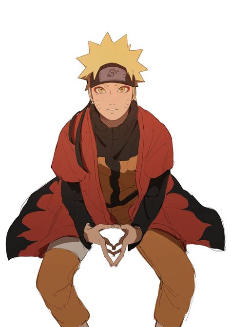 Naruto Uzumaki Fan Art Sage Mode