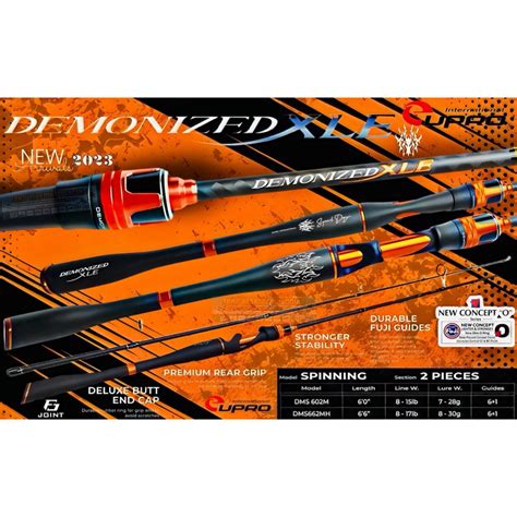 Jual EUPRO New Produk 2023 Joran Type Spinning DEMONIZED XLE 602 662